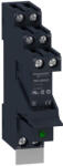 Schneider Electric Harmony Electromechanical Relays - RSB2A080JDPV - RSB interfész relé foglalattal, védődiódával, 2CO, 8A, 12VDC (RSB2A080JDPV)