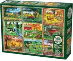 Cobble Hill 1000 db-os puzzle - Postcards from the Farm (40014) (40014)
