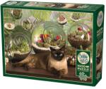 Cobble Hill 1000 db-os puzzle - Terrarium Cat (40142) (40142)
