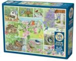 Cobble Hill 500 db-os puzzle - Garden Birds in Spring (45101) (45101)