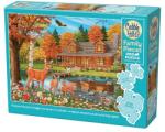 Cobble Hill 350 db-os Family puzzle - Cottage Pond (47036) (47036)