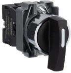 Schneider Electric Easy Harmony XB2 - XB2BJ25C - Választókapcsoló, 2 állású, 1 NO 1 NC, fém, 22mm (XB2BJ25C)