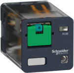Schneider Electric Harmony Electromechanical Relays - RUMC32BD - RUM univerzális relé, hengeres, 3CO, 10A, 24VDC, tesztgomb, LED (RUMC32BD)