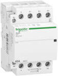 Schneider Electric Acti9 iCT40A - A9C22740 - kontaktor, 50Hz, 4NC, 3P+F, 220 - 240VAC (A9C22740)