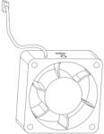 Schneider Electric Altivar Process ATV600 - VX5VP50BC001 - Vezérlő ventilátor ATV650-950 IP55 frekvenciaváltókhoz, 30-90 kW (VX5VP50BC001)
