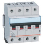 Legrand TX3 kismegszakító 4P C2 10000A/10kA BIC - 404249 (404249)