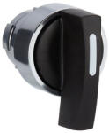 Schneider Electric Easy Harmony XB2 - ZB2BJ7C - Választókapcsoló fej, 3 állású, fém, 22mm, visszatérő (ZB2BJ7C)