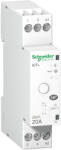 Schneider Electric Acti9 iCT+ - A9C15031 - 20A kézi vezérlésű kontraktor, 1P+N, Uc 230VAC (A9C15031)