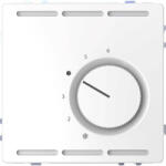 Schneider Electric Merten System Design - MEG5763-6035 - Szobatermosztát, váltóérintkezős, 24 V, lótuszfehér (MEG5763-6035)