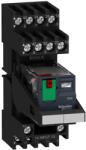 Schneider Electric Harmony Electromechanical Relays - RXM2AB2B7PVM - RXM miniatűr relé foglalattal, 2CO, 12A, 24VAC, tesztgomb, LED, vegyes elrendezésű (RXM2AB2B7PVM)