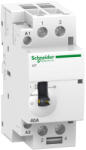 Schneider Electric ACTI9 iCT40A kézi vezérlésű kontaktor, 50Hz, 2NO, 220-240VAC A9C21842 Schneider (A9C21842)