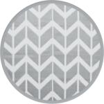 vidaXL kültéri szőnyeg ARAKIL szürke Ø120 cm PP 368522 (368522)