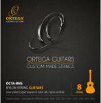 Ortega OCTA-8NS Klasszikus gitár húrkészlet, 8 húros