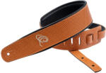 Ortega OSCU-6 Eredeti bőr gitárpánt, narancssárga fonat