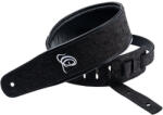 Ortega OSBY-1 Valódi bőr gitárpánt, fekete