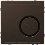 Schneider Electric Merten System Design - MEG5763-6052 - Szobatermosztát, váltóérintkezős, 24 V, mokka (MEG5763-6052)