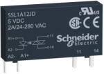 Schneider Electric Harmony Solid State Relays - SSL1A12JD - SSL sorkapocs szilárdtestrelé, 1f, nullfesz kapcs, 1NO, 24. . . 280VAC, 2A, 3…12VDC (SSL1A12JD)