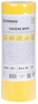 DONAU Törlőkendő, univerzális, 25 db, 23x39cm, DONAU Home, sárga (D2203515606) (D2203515606)