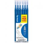 Pilot Rezerva roller, 0.7 mm, culoare albastru, 6 buc/set, Pilot Frixion PBLS-FR7L-S6 (PBLS-FR7L-S6)