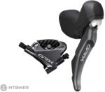 Shimano GRX ST-RX810 váltókar/hidraulikus fék, jobb 11 sebességes, FM, 1700 mm-es tömlő, új kerékpárról leszerelve