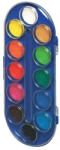 Herlitz Acuarele tip pastila Herlitz Locmotif, 12 culori (8641102)