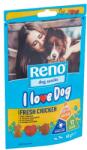 Reno I Love Dog ropogós kutya jutalomfalat friss csirkével, kiegészítő kutyaeledel 60 g