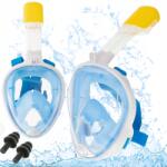  Búvármaszk Összecsukható Teljes Arcos L/XL Kék (KX6130)