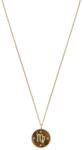Fossil Colier Fossil zodia fecioara cu ochi de tigru si cubic zirconia JF04843710