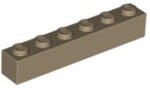 LEGO® Cărămidă 6 X 1 (4247151)