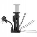 ROCKBROS Kerékpár pumpa nyomásmérővel, Rockbros, labdapumpáló tű, 7 bar (42610002001)