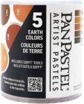 PanPastel Set Extra Dark Earth Colors Szárazpasztell készlet 5 db (8030058-0)