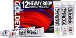 Golden Artist Colors Heavy Body Mixing Akril festékek készlete 12 x 22 ml (0000924-0)
