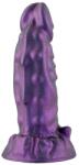 HISMITH LN014 Premium Fantasy Silicone Dildo with Suction Cup 14.5cm Purple Dildo