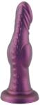 HISMITH LN015 Premium Fantasy Silicone Dildo with Suction Cup 18.4cm Purple Dildo