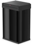 Hailo Big-Box Swing L 8401410 Szemeteskuka 35 l Acéllemez (Sz x Ma x Mé) 339 x 545 x 260 mm Fekete Magától záródó fedél 1 db (4007126001528) (4007126001528)