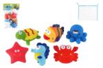Teddies Baia animale cauciuc 6 buc cu plasa (00850434)