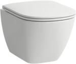 Laufen LUA WC fali, Advanced, kompakt, mélyöblítésű, perem nélküli, Matt Fehér H8200837570001 (H8200837570001)