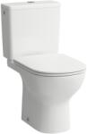 Laufen LUA Álló WC Kombi-Pack, rimless, mélyöblítéssel, vízszintes kivezetéssel, Fehér H8260860007611 (H8260860007611)