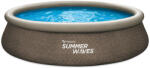 MAC TOYS Piscina din ratan Mac Toys Family 3, 96 cu filtrare (M1130038)