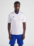 HUMMEL Póló Hmlcore Multisport Férfi lélegző, gyorsan száradó Hummel póló 2XL fehér|kék