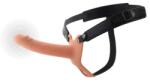 Hidden Desire Dorinta Ascunsa Infern Strap-on cu Dildo Realist 18cm Scobit Gol in Interior cu Inel de Prindere de Testicule si Vibratii Natural - sexshop - 329,95 RON