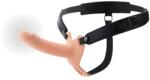 Hidden Desire Dorinta Ascunsa Infern Strap-on cu Dildo Realist 16cm Scobit Gol in Interior cu Inel de Prindere de Testicule si Vibratii Natural - sexshop - 319,95 RON