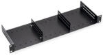 VALUE Polc 19" fix 465 x 154mm, max 6kg, 2 állítható elválasztóval, 1U, fekete (26.99.0341-5)