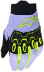 Alpinestars Mănuși motocross Alpinestars Full Bore V2 pentru tineri/copii, violet-galben fluo (AIM175-0054)
