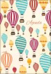 Dayliner Naptár, tervező, A5, heti, DAYLINER, Colors , Balloons (DL6AG-COFA5HE-BA) - kellekanyagonline