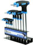 GEKO T-nyelű torx kulcs készlet T9-T50 10 részes (G30591)