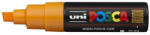 uni Dekormarker 8mm, Uni Posca PC-8K ragyogó sárga (2UPC8KRS) - cartridge