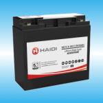 Haidi 12.8V 20Ah LiFePo4 zárt, gondozásmentes akkumulátor M5 (HD12.8-20)