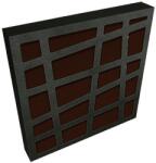 Jocavi LEAKYFM LFM180 - 1800 x 600 x 80 mm Negru Maro (RAL 8019)