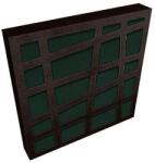 Jocavi LEAKYFM LFM120 - 1200 x 600 x 80 mm Sucupira Verde (RAL 6028)